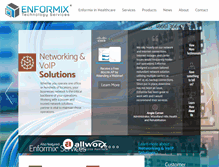 Tablet Screenshot of enformix.com